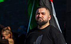 Pro-Palestinian activist Hashem Tayeh.