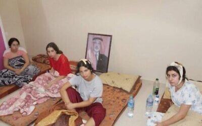 An undated picture of four IDF surveillance soldiers held hostage by Hamas in Gaza since October 7, 2023, that was made public by their families on July 16, 2024. From left: Liri Albag, Agam Berger, Daniella Gilboa, and Karina Ariev. (The Times of Israel: Courtesy)