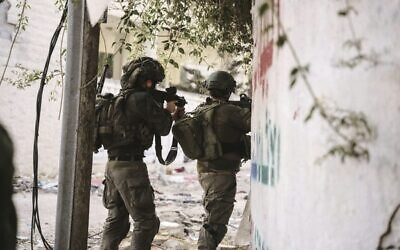 IDF troops operating in the Gaza Strip. Photo: IDF Spokesperson