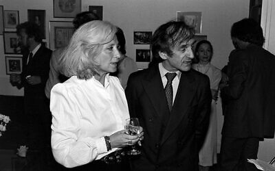 Marion and Elie Wiesel.
Photo: Dustin Pittman/WWD/
Penske Media via Getty Images
