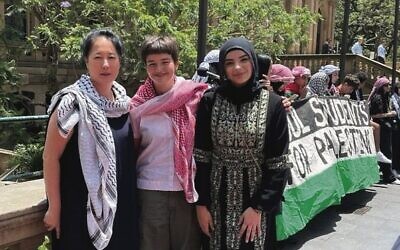 The Greens' Jenny Leong (left). Photo: Facebook