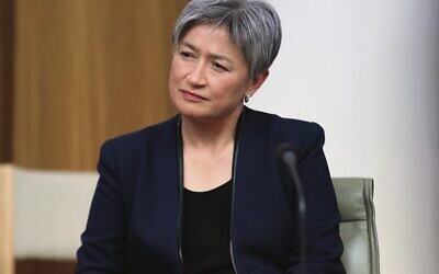 Foreign Minister Penny Wong. Photo: Peter Haskin
