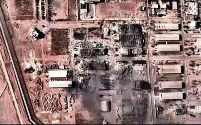Footage released by the IDF on June 21 shows the aftermath of Israeli strikes on Iran's Isfahan nuclear facility. Photo: IDF Footage released by the IDF on June 21 shows the aftermath of Israeli strikes on Iran's Isfahan nuclear facility. Photo: IDF