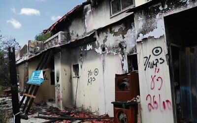 Israel's stricken south after October 7, 2023. Photo: Peter Haskin