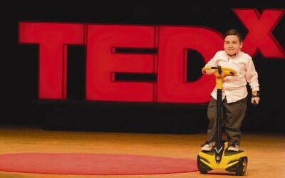In 2015, at age 15, Brandon Farbstein had the opportunity to give a TedX talk about his dwarfism.