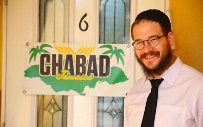 Rabbi Yaakov Raskin of Chabad Jamaica.