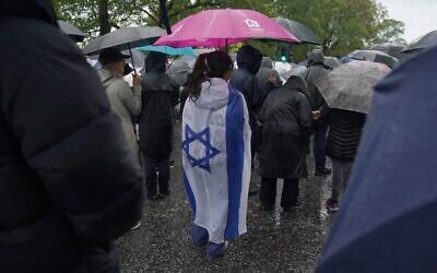 A vigil in Manchester for the victims of the Heaton Park Synagogue attack, on October 3. Photo: AP Photo/Ian Hodgson A vigil in Manchester for the victims of the Heaton Park Synagogue attack, on October 3. Photo: AP Photo/Ian Hodgson