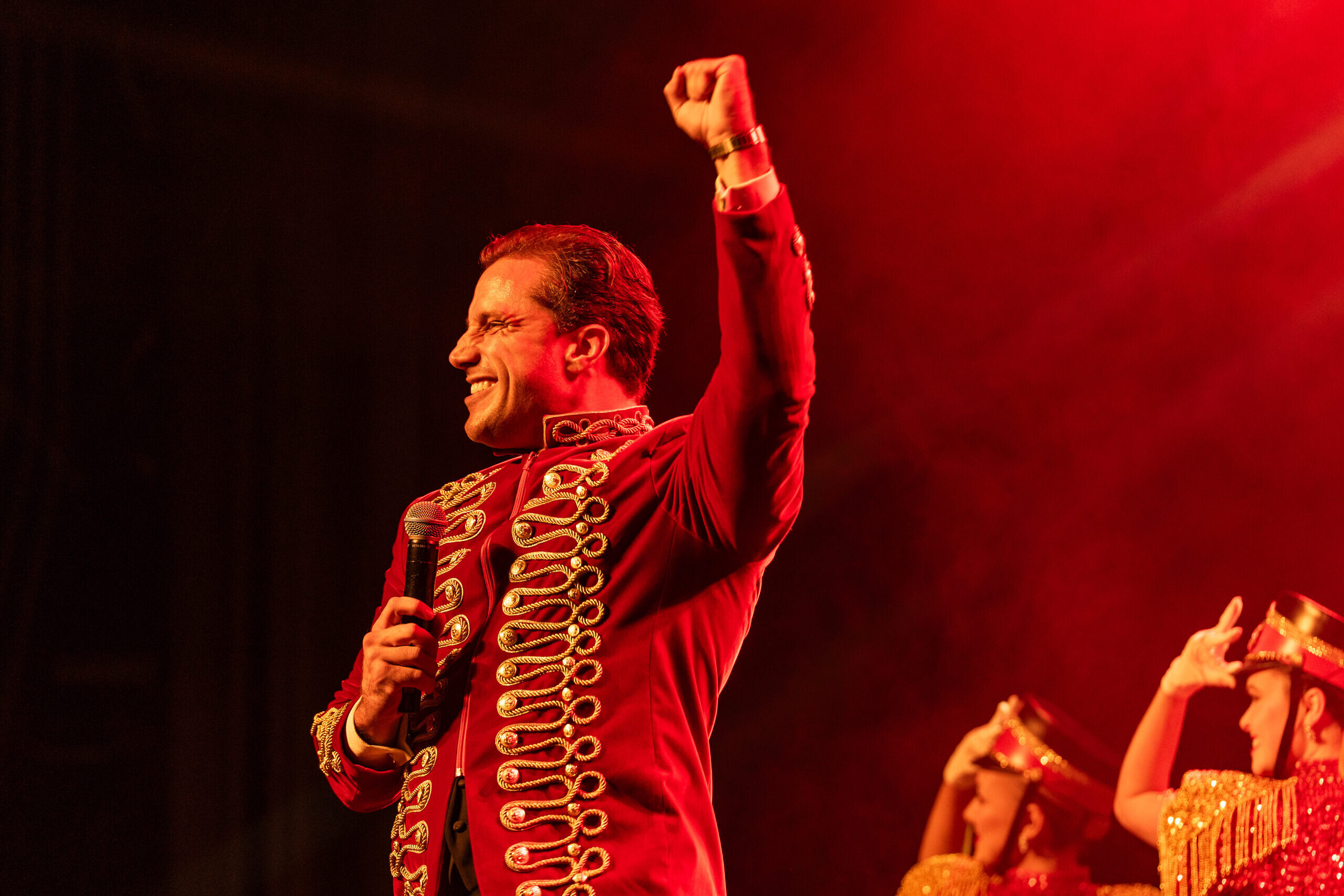 PJ Lane on stage. Photo: supplied PJ Lane on stage. Photo: supplied