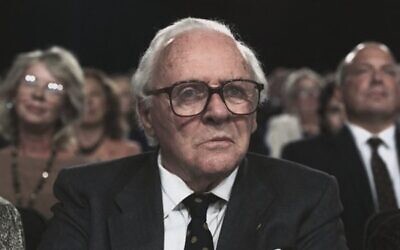 Anthony Hopkins as Nicholas Winton in One Life.