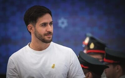 Released hostage Omer Shemtov.