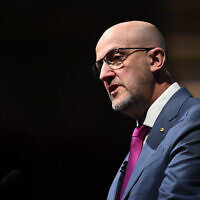 ASIO director-general Mike Burgess. Photo: AAP Image/Dan Himbrechts