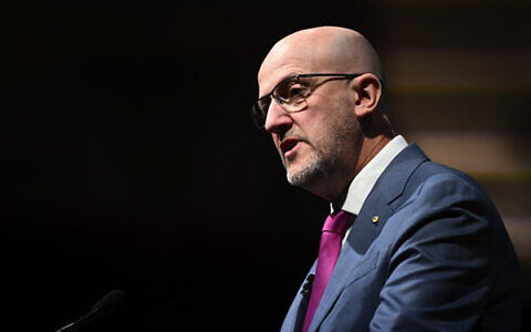 ASIO director-general Mike Burgess. Photo: AAP Image/Dan Himbrechts