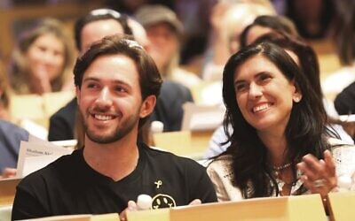 Omer and Shelly Shemtov at Central Synagogue. Photo: SB Creatives Photography
