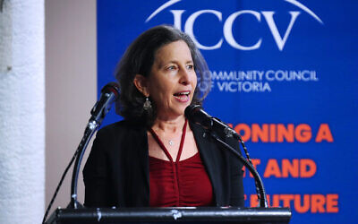 General Sir John Monash Award presented to Sidra Moshinsky. Photo: Peter Haskin
