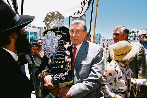 Eddie Kornhauser (pictured at a Torah dedication in the early 2000s), the visionary developer behind the Paradise Centre and Chevron Renaissance, left an indelible mark on Queensland's tourism and property industries. Eddie Kornhauser (pictured at a Torah dedication in the early 2000s), the visionary developer behind the Paradise Centre and Chevron Renaissance, left an indelible mark on Queensland's tourism and property industries.