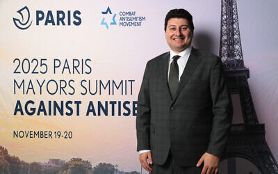 Will Nemesh at the Paris summit. Photo: Benoit Billard