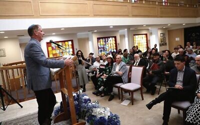 David Southwick MP speaks at the 60th anniversary event. Photos: Peter Haskin.