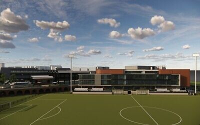 An artist's impression of the new Hakoah at White City.  Photo: Supplied