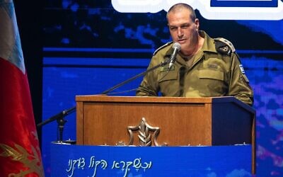 Chief of the General Staff of the Israel Defence Forces Eyal Zamir.