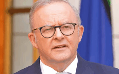 Prime Minister Anthony Albanese announces the new laws. Photo: Facebook