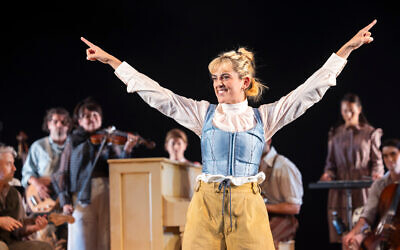 Kala Gare stars as Sybylla Melvyn in MTC’s My Brilliant Career. Photo: Pia Johnson