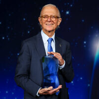 A proud Prof Henry Brodaty with his award. Photo: Salty Dingo