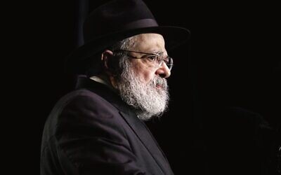 Rabbi Yehoram Ulman. 
Photo: Michael Gara