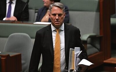 Deputy Prime Minister Richard Marles in the House of Representatives.
Photo: AAP Image/Mick Tsikas. Deputy Prime Minister Richard Marles in the House of Representatives.
Photo: AAP Image/Mick Tsikas.