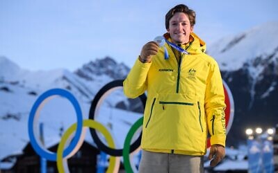 2026 Winter Olympics men's snowboard halfpipe silver medal winner Scotty James. Photo: AAP Image/Dan Himbrechts