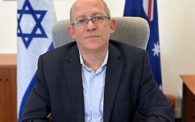 New Israeli Ambassador Hillel Newman.