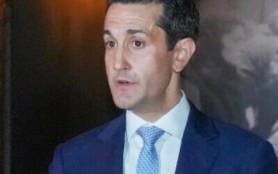 Queensland Premier David Crisafulli at the Queensland Holocaust Museum on 8 February 2026. Photo: Instagram