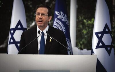 Israeli President Isaac Herzog is scheduled to visit Australia next week.
Photo: Yonatan Sindel/Flash90 Israeli President Isaac Herzog is scheduled to visit Australia next week.
Photo: Yonatan Sindel/Flash90