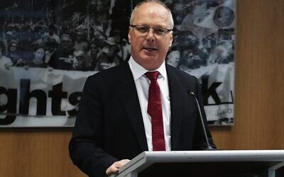 Jewosh Labor convenor Michael Borowick. Photo: Michael Borowick.