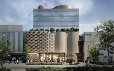 An architect's render for the new Jewish Arts Quarter.  Image: FK Architects