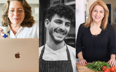 From left: Adeena Sussman, Shalom Simcha Elbert and Ruhama Shitrit