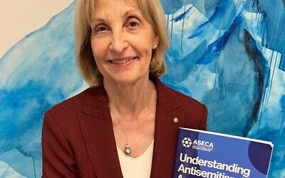 Australia's Special Envoy to Combat Antisemitism, Jillian Segal, launching "Understanding Antisemitism in Australia " at the Jewish Museum of Australia in Melbourne.