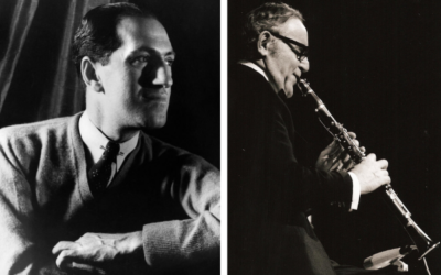 George Gershwin. Photo: Carl Van Vechten/Library of Congress Catalog/Wikimedia Commons
and Benny Goodman. Photo: Hans Bernhard (Schnobby)/Wikimedia Commons