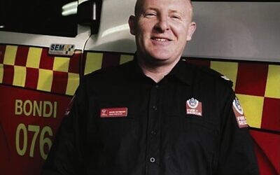 Senior firefighter Eddie Vaysbakh.