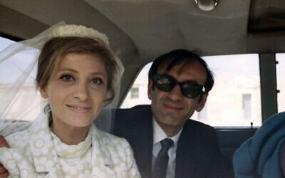 Marion and Elie Wiesel on their wedding day. Photo: X