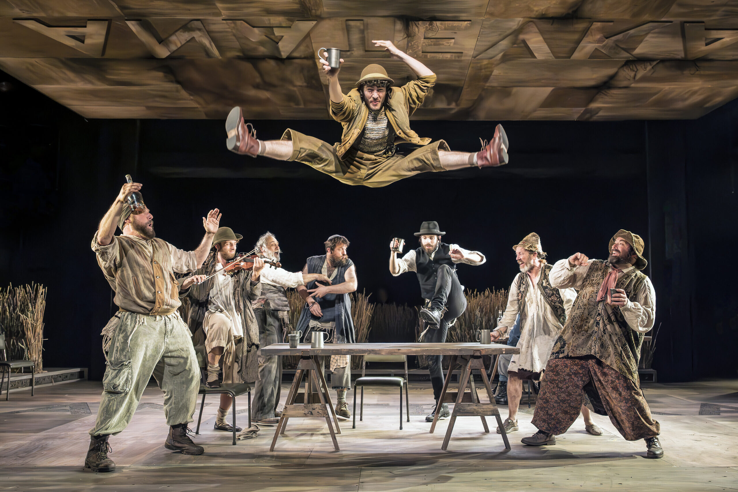 The UK cast of Fiddler on the Roof. Photo: Marc Brenner The UK cast of Fiddler on the Roof. Photo: Marc Brenner
