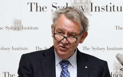 Emeritus Professor Greg Craven. Screenshot: YouTube/The Sydney Institute