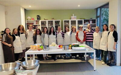 Mums Without Mums doing a mitzvah. Photo: supplied