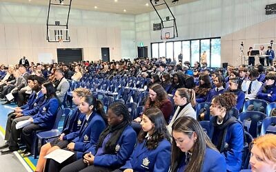 Heritage College students lead Holocaust memorial