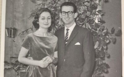 Jonathan Kanat's parents, Miriam and Aaron. Photo: supplied