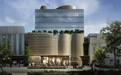 An architect's render for the new Jewish Arts Quarter. Photo: Image supplied.