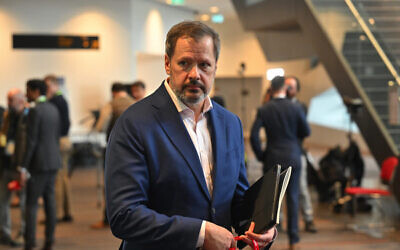 Labor MP Ed Husic during the ALP national conference. He was unsuccessful in moving further provisions against Israel. Photo: AAP Image/Mick Tsikas