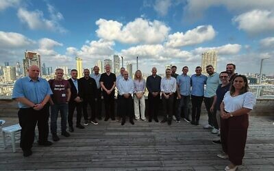 Attendees at the consortium in Tel Aviv. 
Photo: Israeli High-Tech Association/Manufacturers Association of Israel