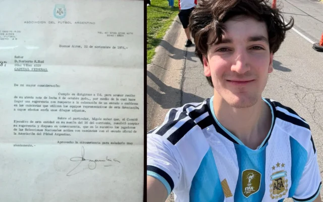 The Jewish superfan behind Argentina’s crest
