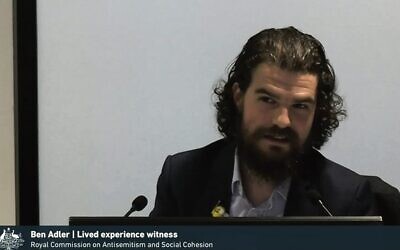 Ben Adler. Photo: screenshot