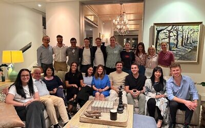 The 2025 NSW Philanthropy Fellowship cohort with representatives from UIA NSW, JCA and AJF, and Stanley and Charmaine Roth. Photo: supplied